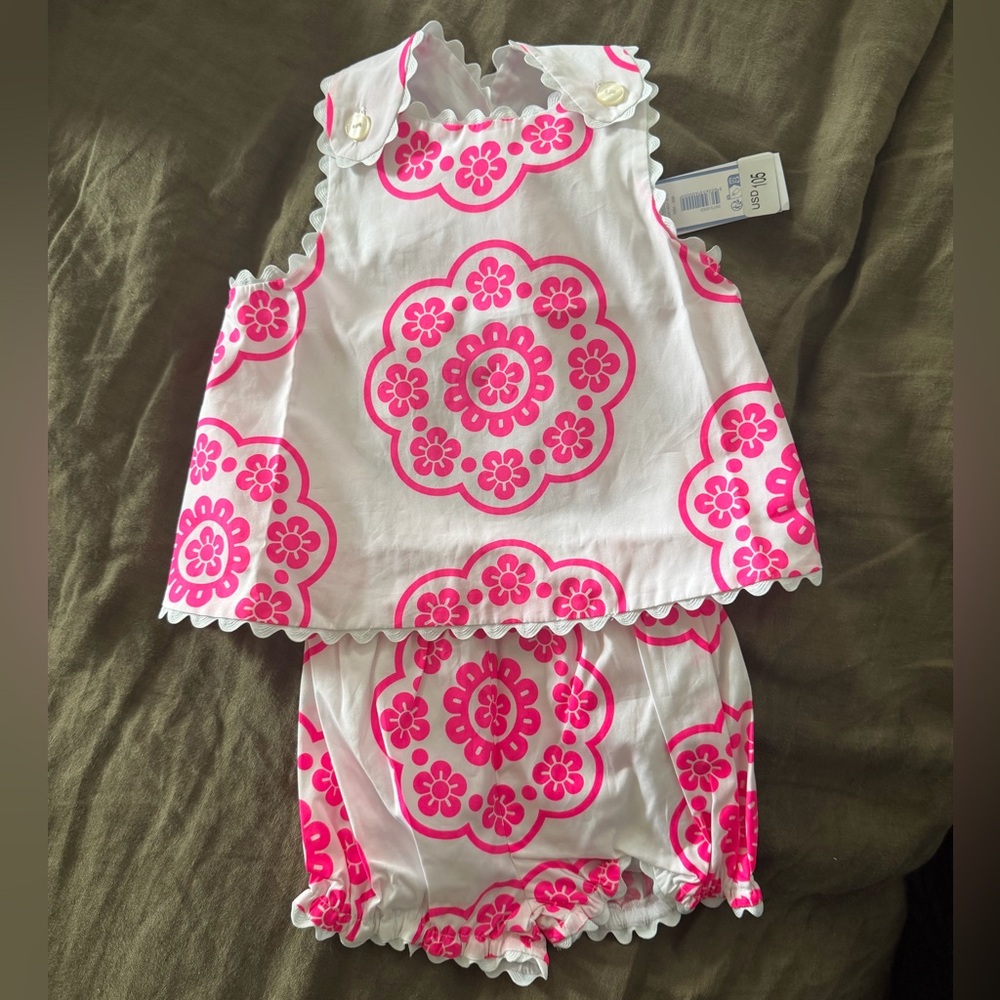 Jacadi Rosette Pink Set size 18m